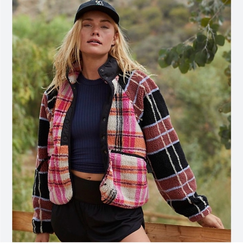 Free People Movement Rocky Ridge Fleece Jacket Size XS